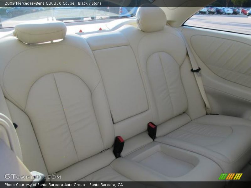 Black / Stone 2009 Mercedes-Benz CLK 350 Coupe