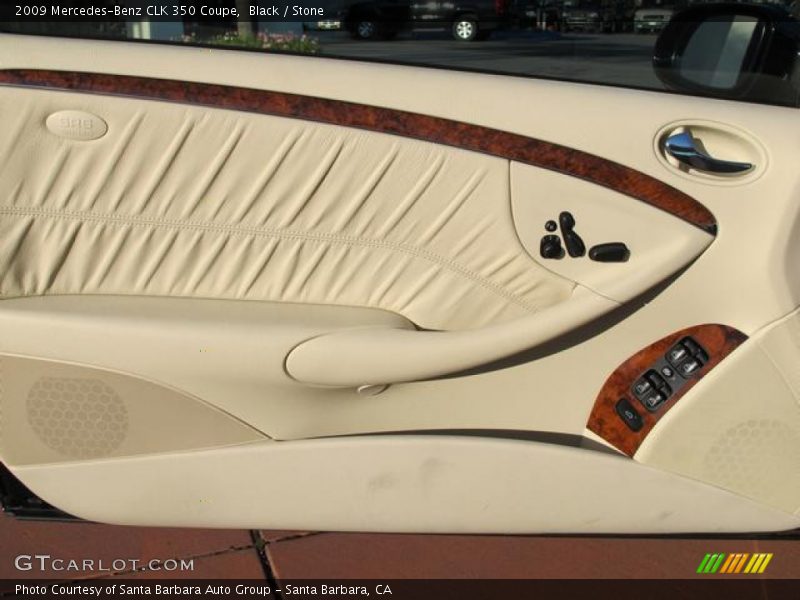 Black / Stone 2009 Mercedes-Benz CLK 350 Coupe