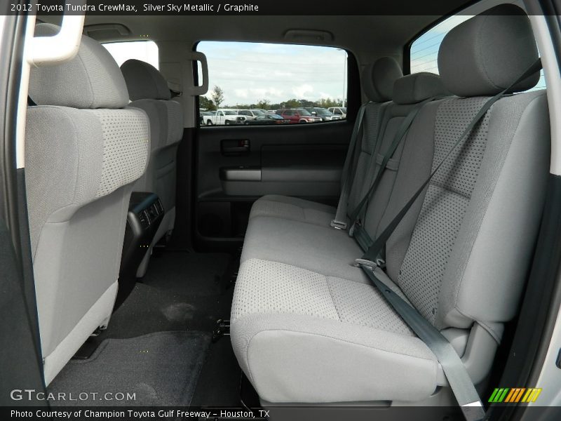 Silver Sky Metallic / Graphite 2012 Toyota Tundra CrewMax