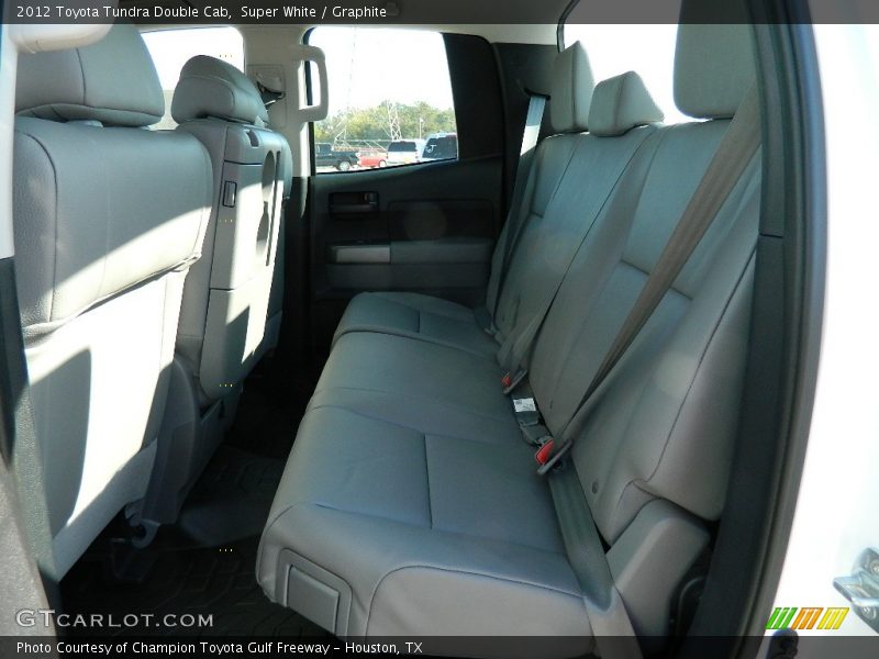 Super White / Graphite 2012 Toyota Tundra Double Cab