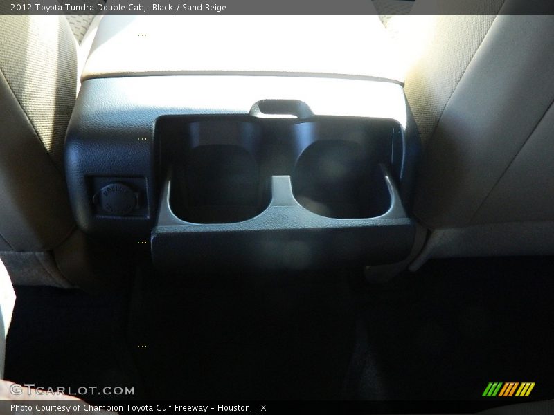 Black / Sand Beige 2012 Toyota Tundra Double Cab