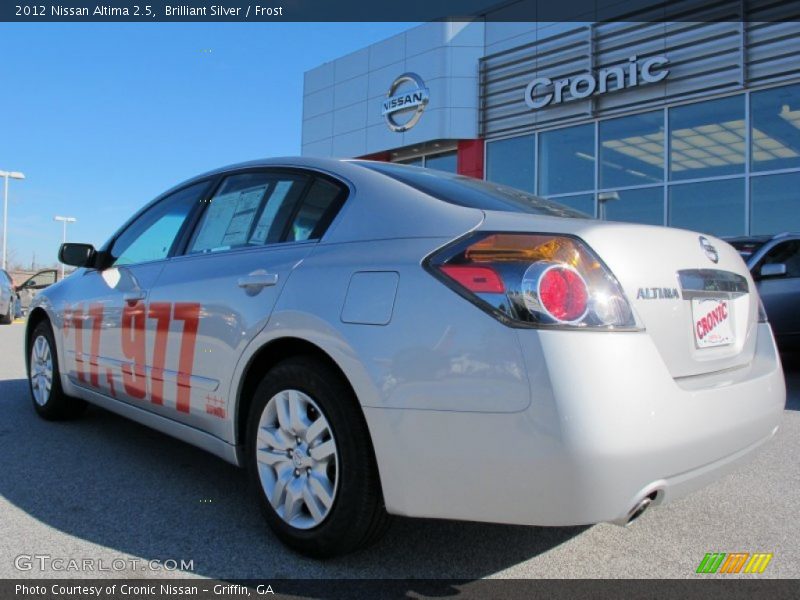 Brilliant Silver / Frost 2012 Nissan Altima 2.5