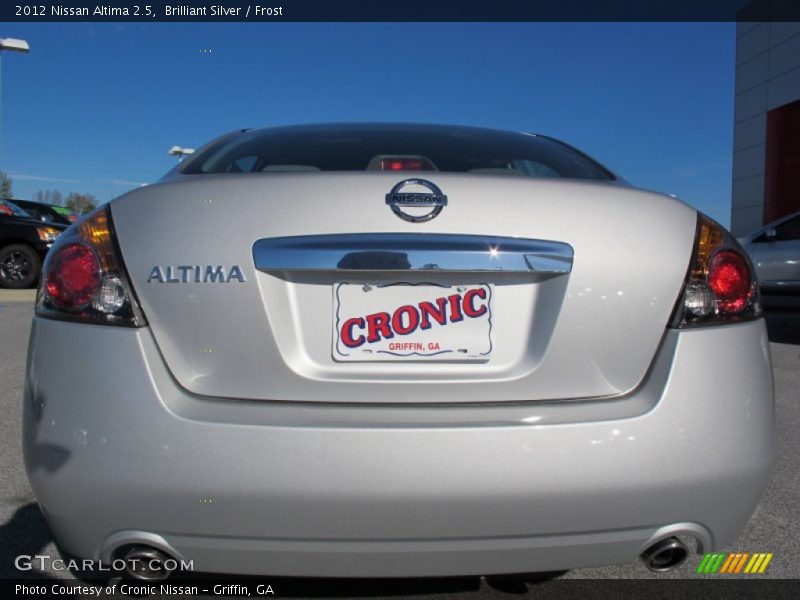 Brilliant Silver / Frost 2012 Nissan Altima 2.5