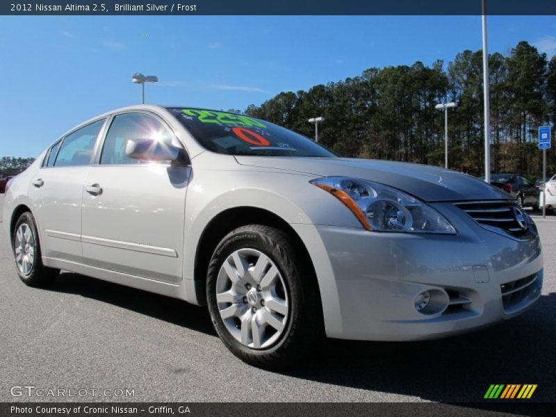 Brilliant Silver / Frost 2012 Nissan Altima 2.5