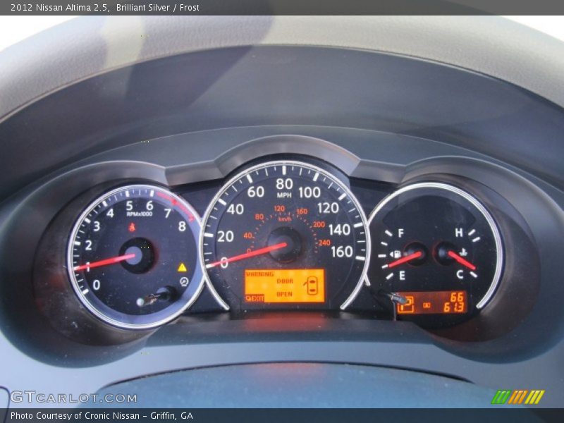 Brilliant Silver / Frost 2012 Nissan Altima 2.5