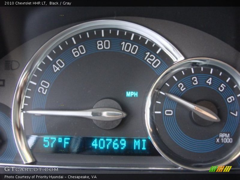 Black / Gray 2010 Chevrolet HHR LT