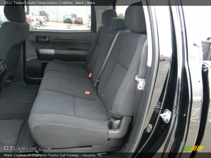 Black / Black 2012 Toyota Tundra Texas Edition CrewMax