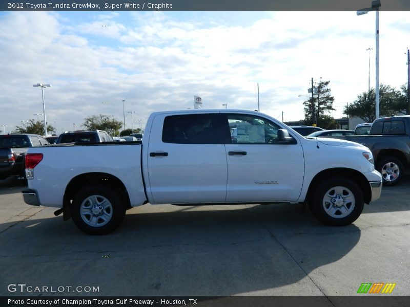 Super White / Graphite 2012 Toyota Tundra CrewMax