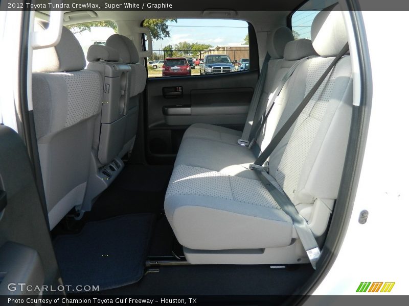 Super White / Graphite 2012 Toyota Tundra CrewMax