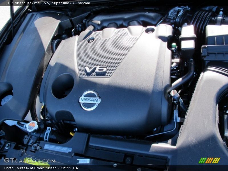 Super Black / Charcoal 2012 Nissan Maxima 3.5 S