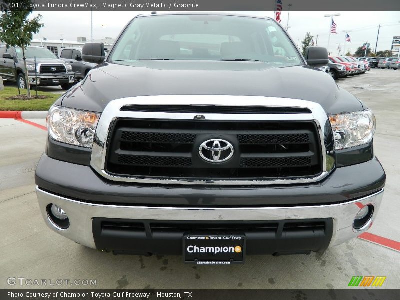 Magnetic Gray Metallic / Graphite 2012 Toyota Tundra CrewMax