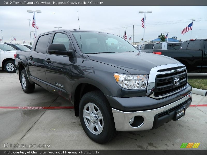 Magnetic Gray Metallic / Graphite 2012 Toyota Tundra CrewMax