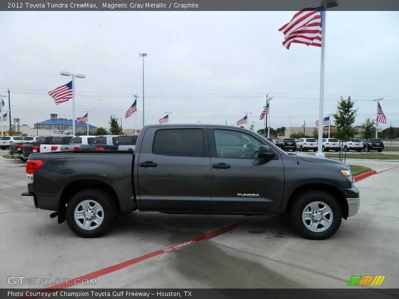 Magnetic Gray Metallic / Graphite 2012 Toyota Tundra CrewMax