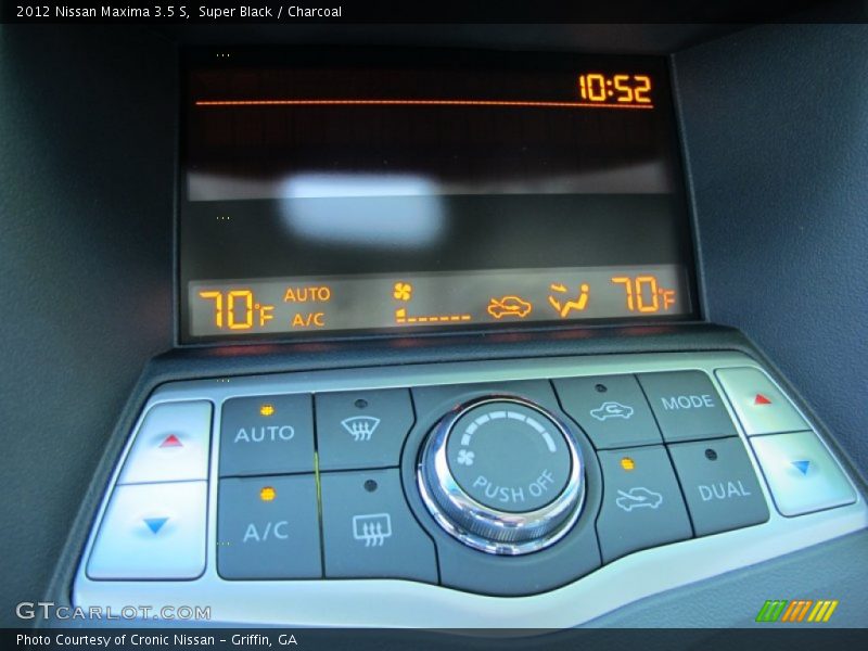 Super Black / Charcoal 2012 Nissan Maxima 3.5 S