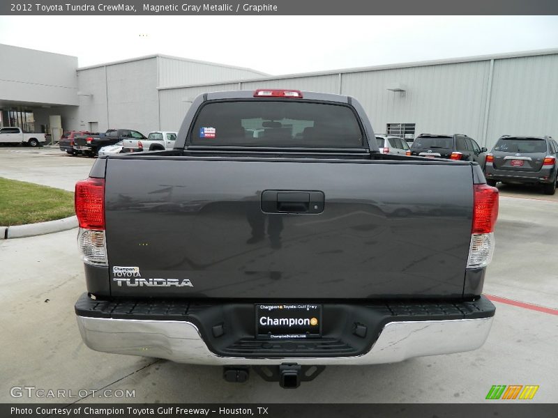 Magnetic Gray Metallic / Graphite 2012 Toyota Tundra CrewMax