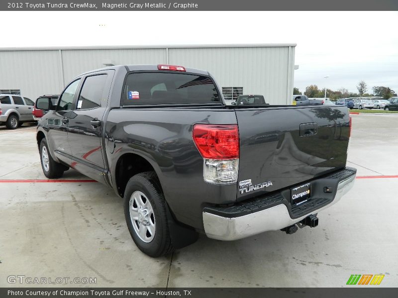 Magnetic Gray Metallic / Graphite 2012 Toyota Tundra CrewMax