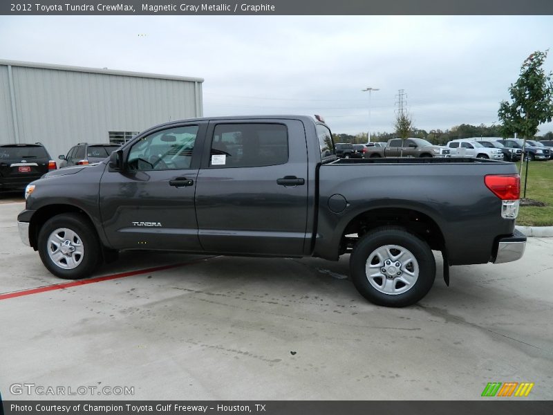 Magnetic Gray Metallic / Graphite 2012 Toyota Tundra CrewMax