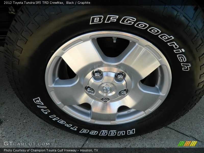Black / Graphite 2012 Toyota Tundra SR5 TRD CrewMax