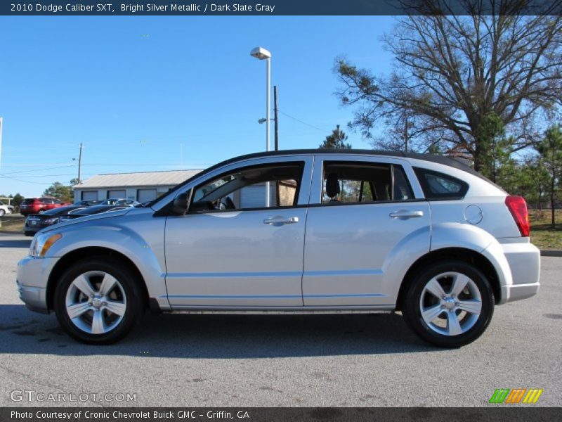 Bright Silver Metallic / Dark Slate Gray 2010 Dodge Caliber SXT