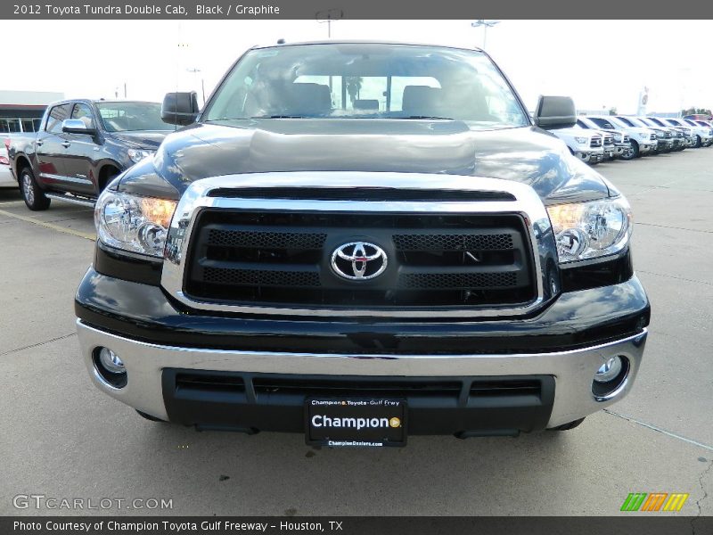 Black / Graphite 2012 Toyota Tundra Double Cab