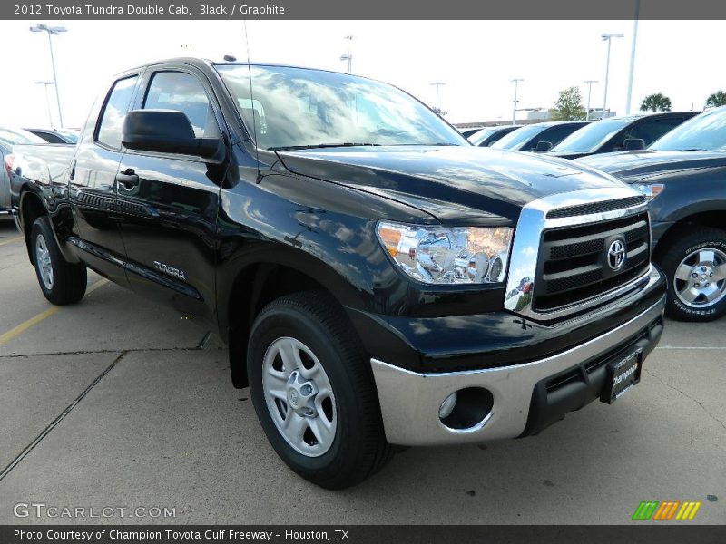 Black / Graphite 2012 Toyota Tundra Double Cab