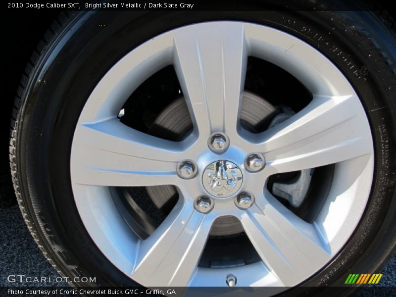 Bright Silver Metallic / Dark Slate Gray 2010 Dodge Caliber SXT