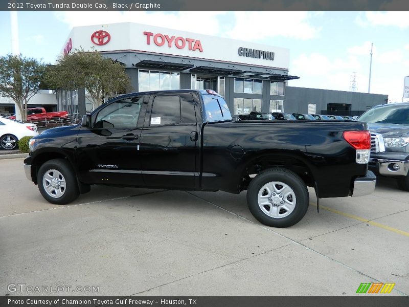 Black / Graphite 2012 Toyota Tundra Double Cab