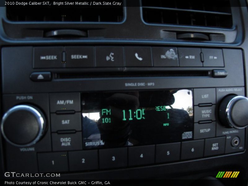 Bright Silver Metallic / Dark Slate Gray 2010 Dodge Caliber SXT