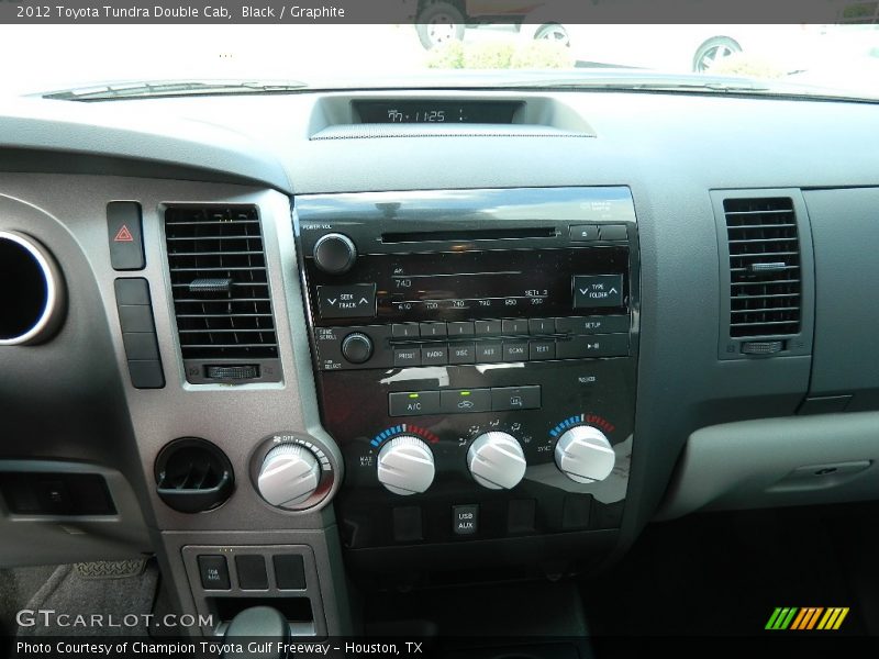 Black / Graphite 2012 Toyota Tundra Double Cab