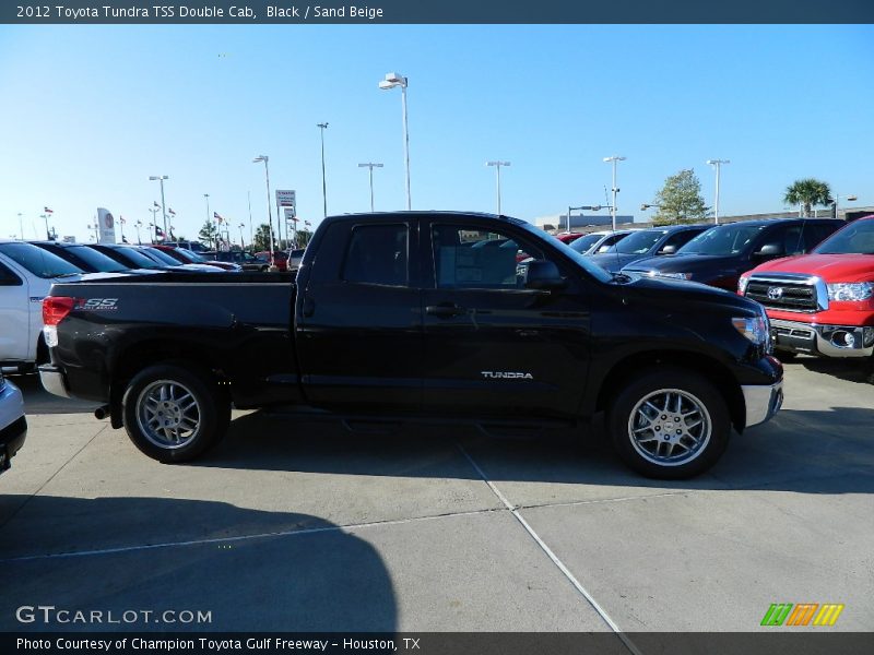 Black / Sand Beige 2012 Toyota Tundra TSS Double Cab