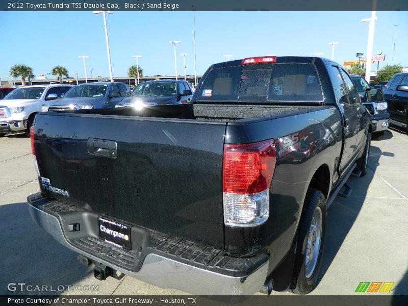 Black / Sand Beige 2012 Toyota Tundra TSS Double Cab