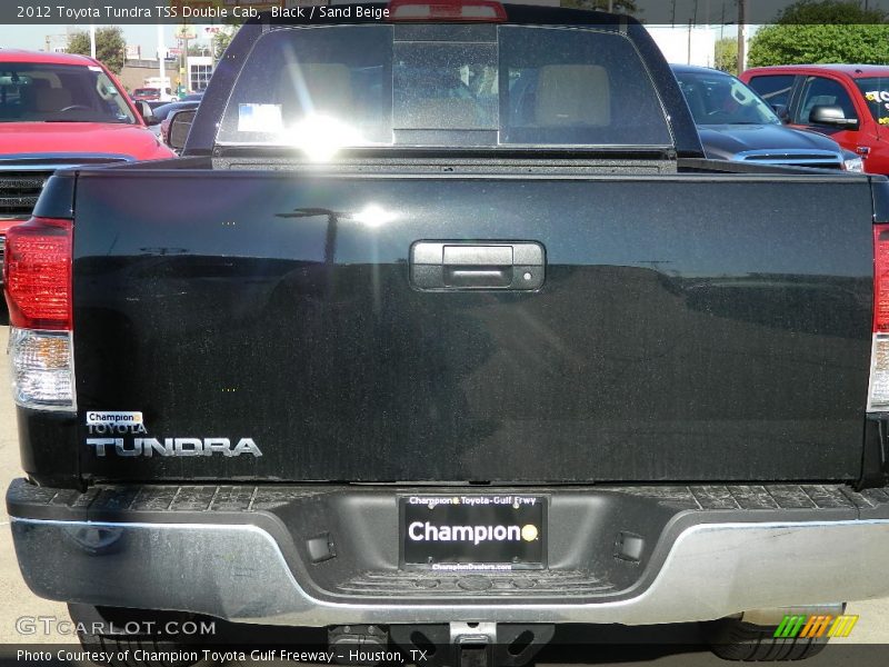 Black / Sand Beige 2012 Toyota Tundra TSS Double Cab
