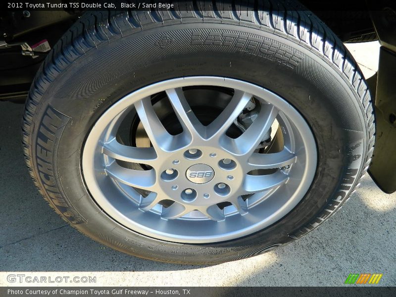 Black / Sand Beige 2012 Toyota Tundra TSS Double Cab