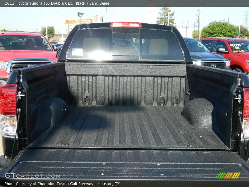 Black / Sand Beige 2012 Toyota Tundra TSS Double Cab