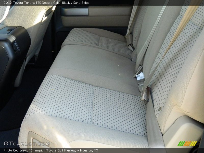 Black / Sand Beige 2012 Toyota Tundra TSS Double Cab