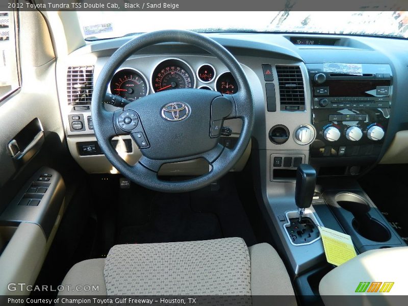 Black / Sand Beige 2012 Toyota Tundra TSS Double Cab