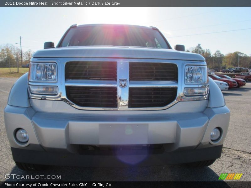 Bright Silver Metallic / Dark Slate Gray 2011 Dodge Nitro Heat