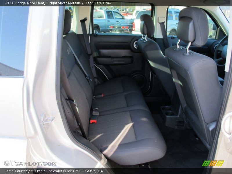 Bright Silver Metallic / Dark Slate Gray 2011 Dodge Nitro Heat