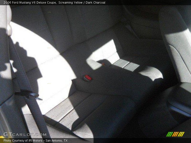 Screaming Yellow / Dark Charcoal 2006 Ford Mustang V6 Deluxe Coupe