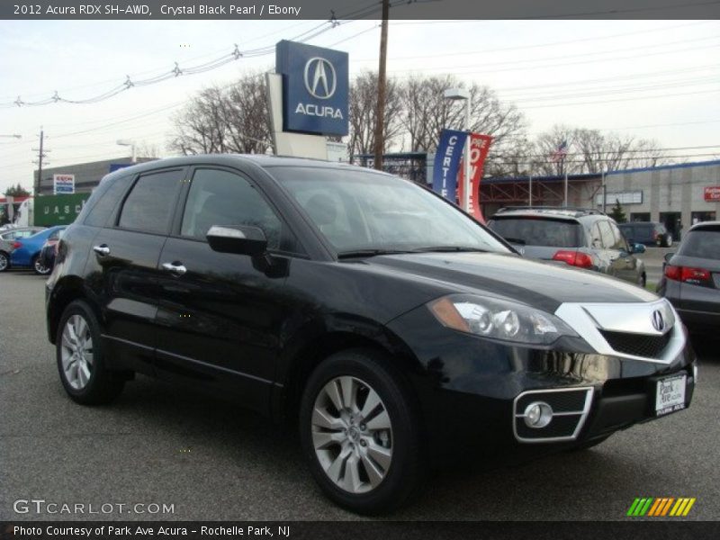 Crystal Black Pearl / Ebony 2012 Acura RDX SH-AWD