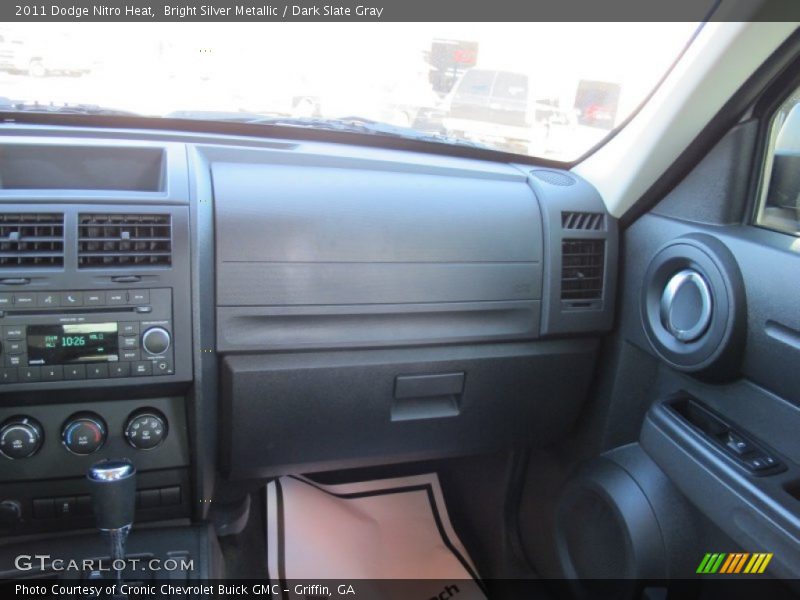 Bright Silver Metallic / Dark Slate Gray 2011 Dodge Nitro Heat