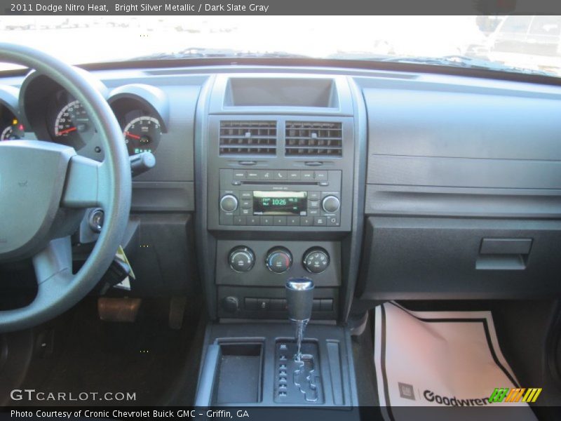 Bright Silver Metallic / Dark Slate Gray 2011 Dodge Nitro Heat