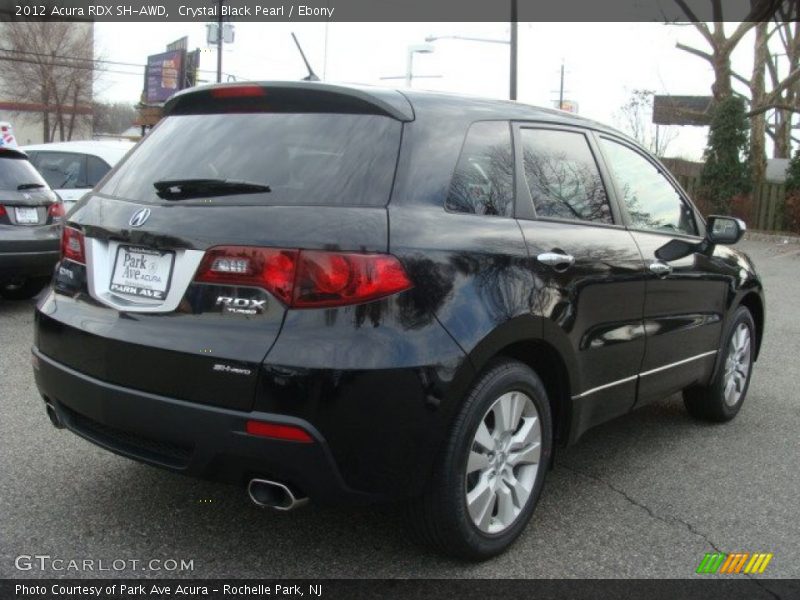 Crystal Black Pearl / Ebony 2012 Acura RDX SH-AWD