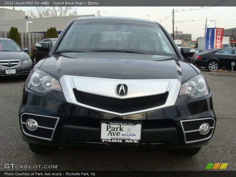 Crystal Black Pearl / Ebony 2012 Acura RDX SH-AWD