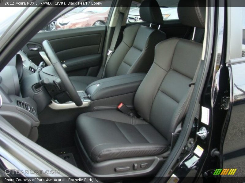 2012 RDX SH-AWD Ebony Interior