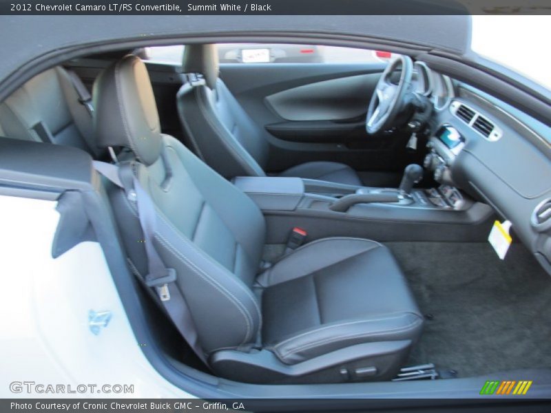 Summit White / Black 2012 Chevrolet Camaro LT/RS Convertible