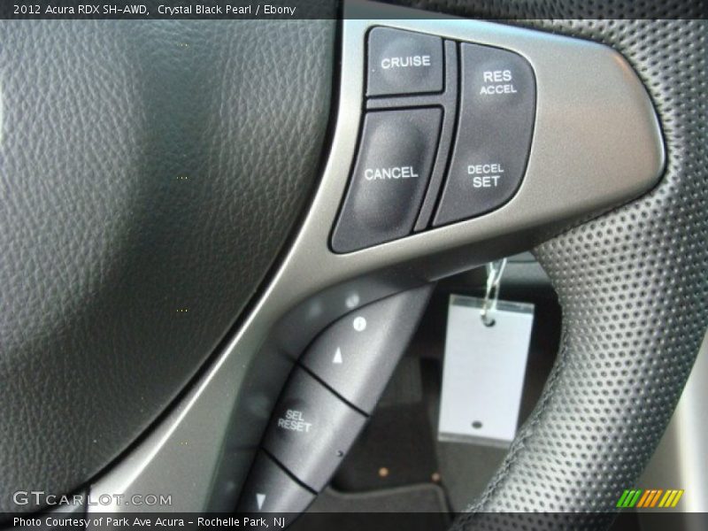 Crystal Black Pearl / Ebony 2012 Acura RDX SH-AWD