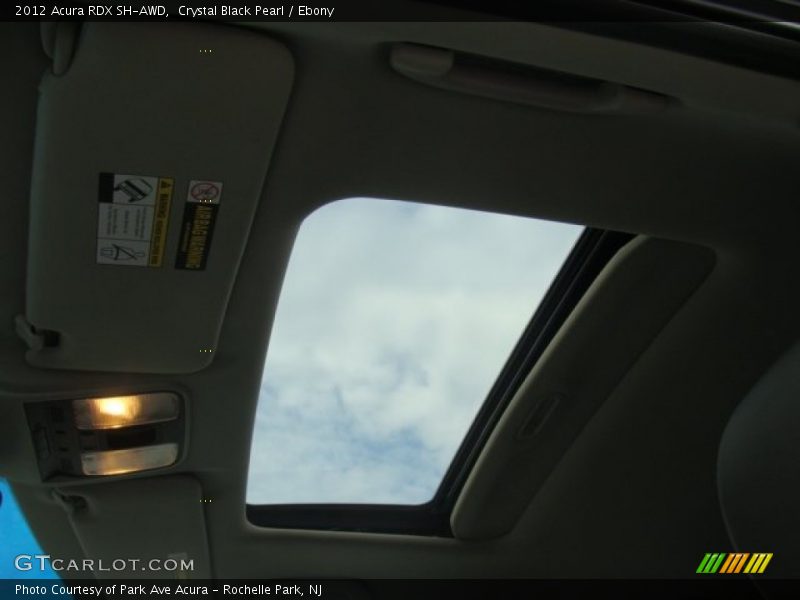 Crystal Black Pearl / Ebony 2012 Acura RDX SH-AWD