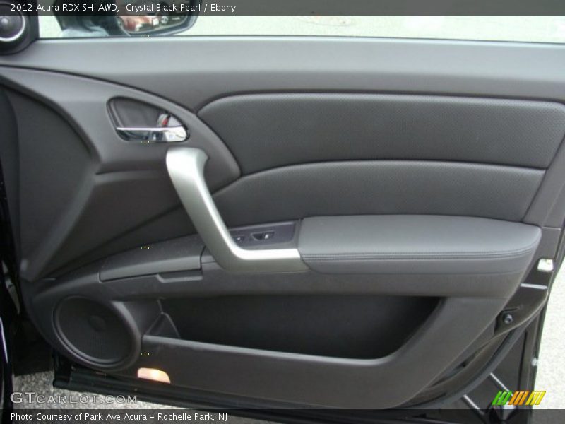 Crystal Black Pearl / Ebony 2012 Acura RDX SH-AWD