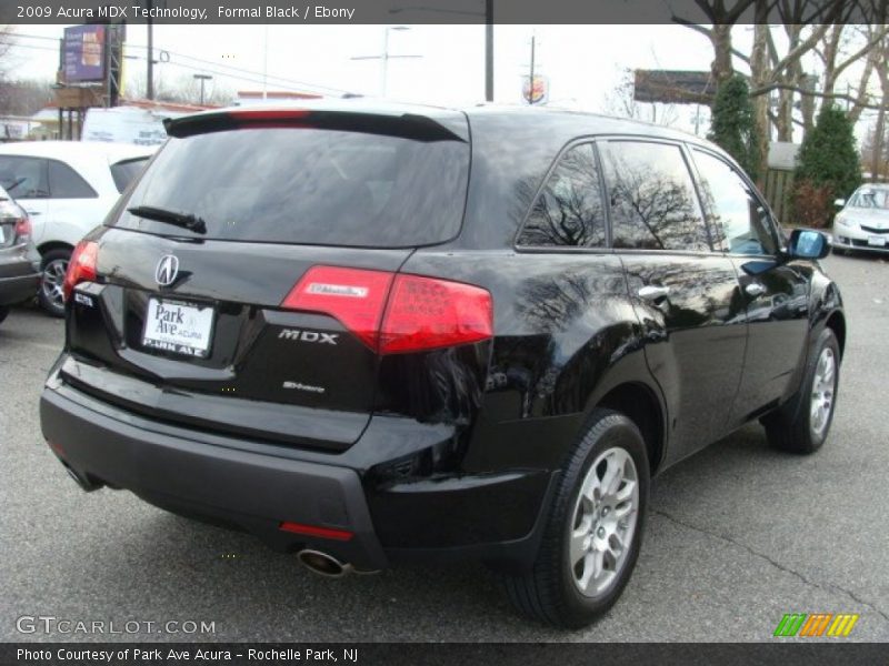 Formal Black / Ebony 2009 Acura MDX Technology